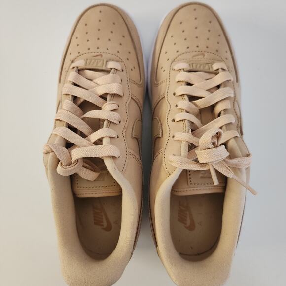 Nike Womens Air Force 1 Premium MF Vachetta Tan/White Size 7.5 - Picture 6 of 10